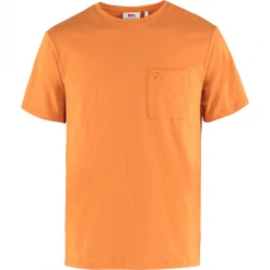 Second Gear WNC Fjall Raven Ovik Tee, Spicy Orange, Men's M
