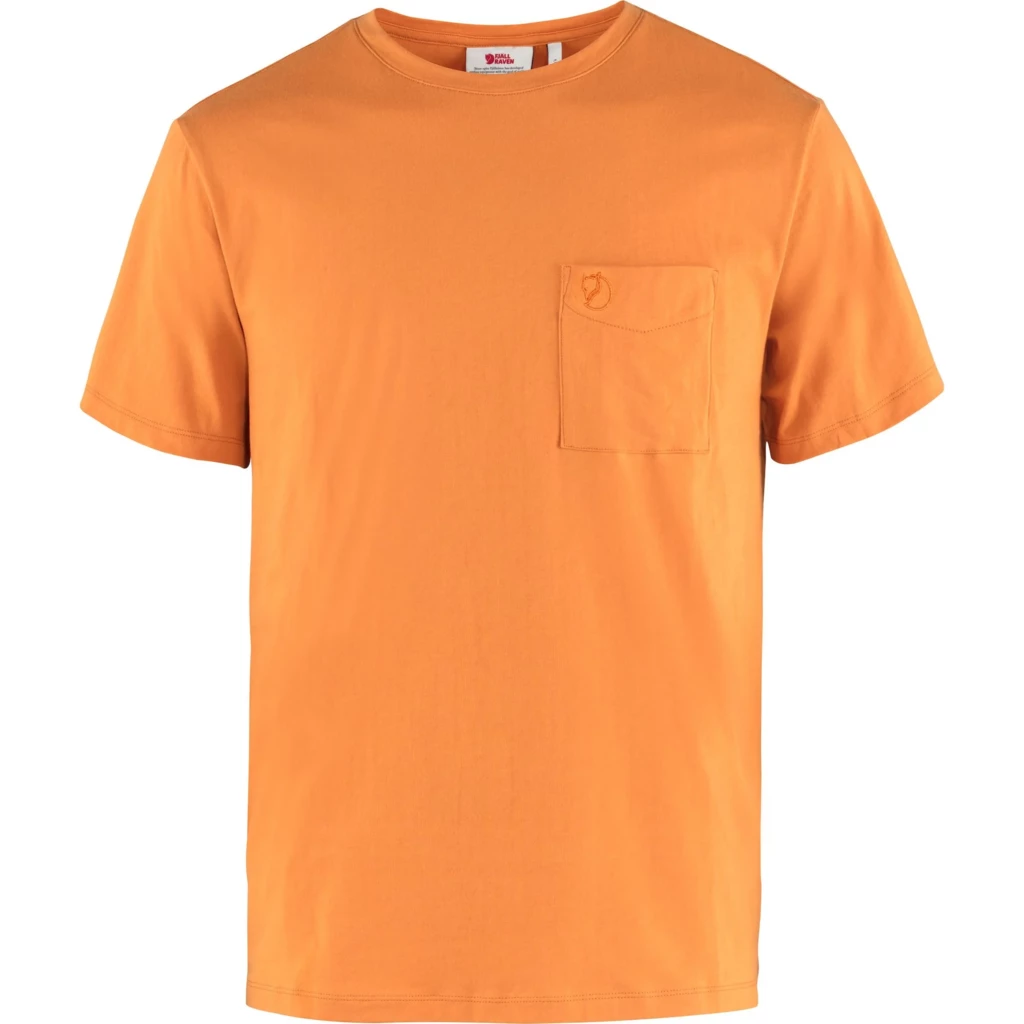Second Gear WNC Fjall Raven Ovik Tee, Spicy Orange, Men's M