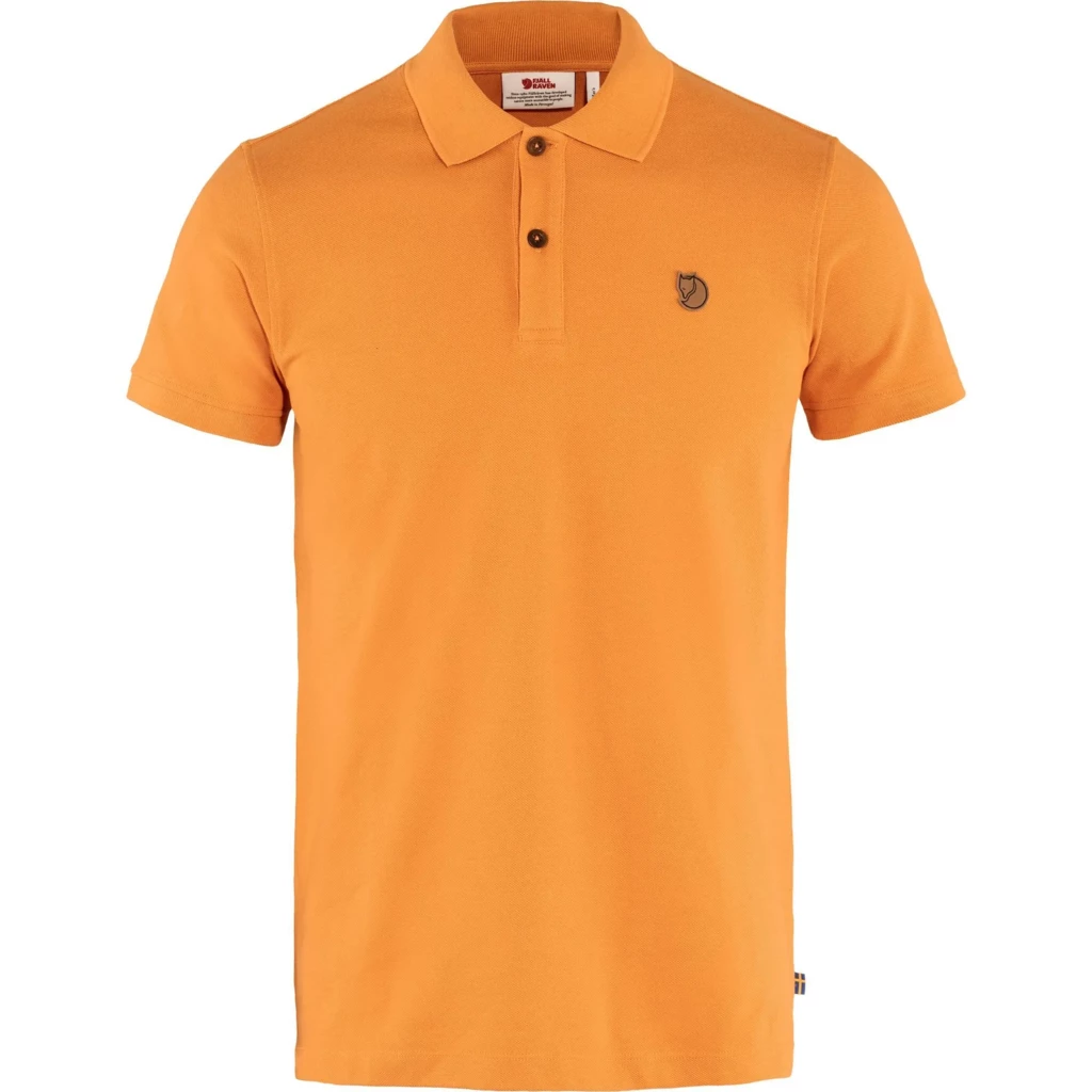 Second Gear WNC Fjall Raven Ovik Polo Shirt, Spicy Orange, Men's M