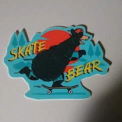Second Gear WNC Menottees Skate Bear Blue More