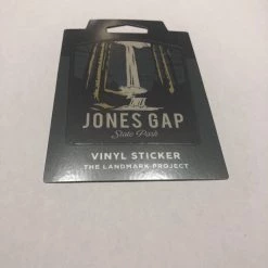 Second Gear WNC The Landmark Project Vinyl Sticker, Jones Gap