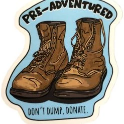 Second Gear WNC More Pre-Adventured Boots Sticker