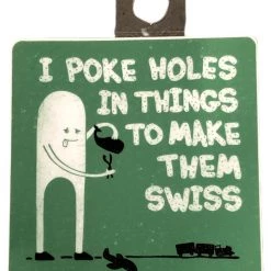 Second Gear WNC Menottees I Poke Holes, Green More