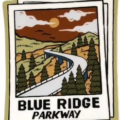 Second Gear WNC Blue Ridge Parkway Double Polaroid Day, Green More