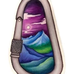 Second Gear WNC More Wandering Arts Carabiner