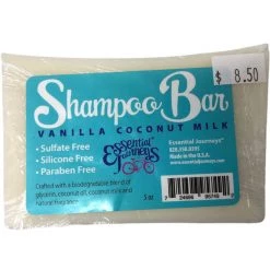 Second Gear WNC More Essential Journeys Vanilla & Coconut Shampoo Bar