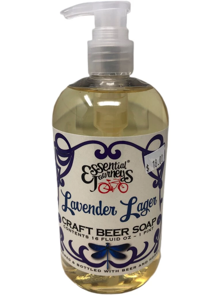 Second Gear WNC Essential Journeys Lavender Lager Craft Beer Soap, 16oz More