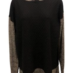 Second Gear WNC Smartwoool Shadow Pine Hoodie Sweater, Black/Grey, Women's M