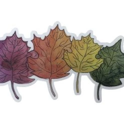 Second Gear WNC More Leaf Rainbow Sticker