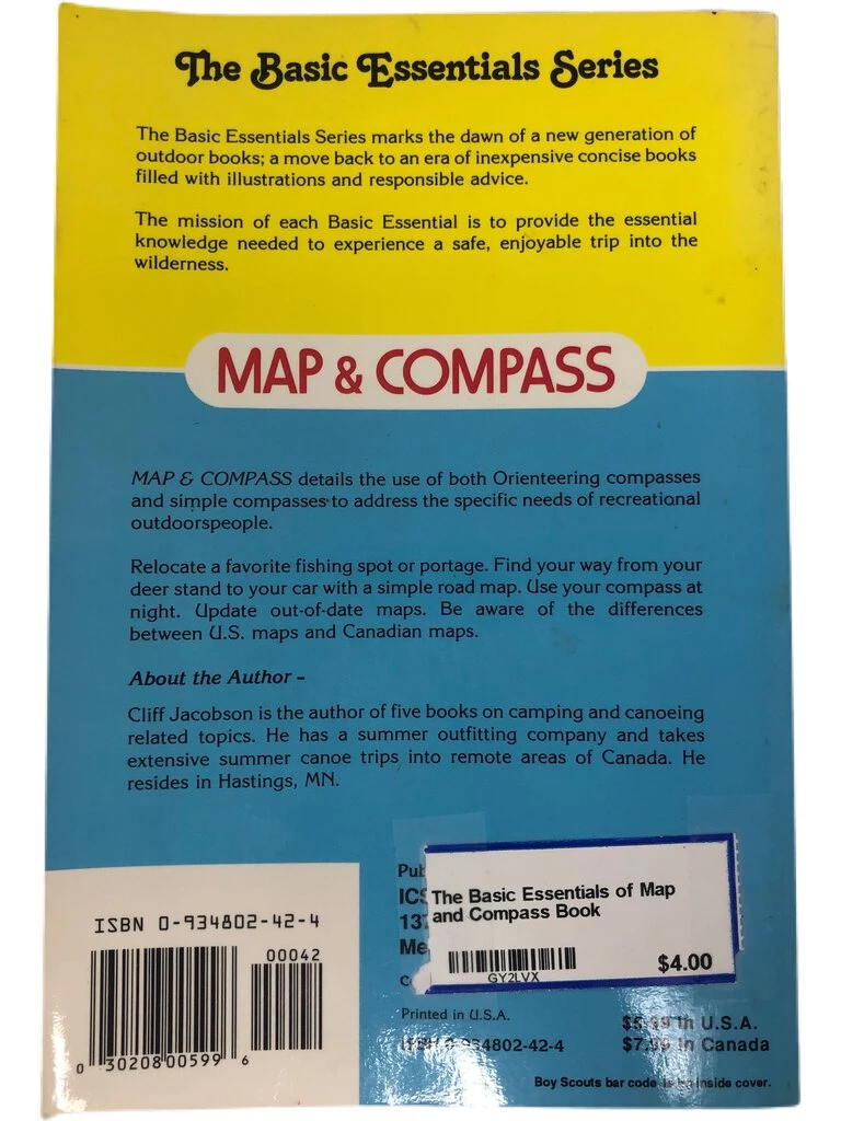 Second Gear WNC The Basic Essentials Of Map And Compass Book