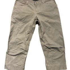 Second Gear WNC Arc'teryx Capri Pants, Slate, Women's 10