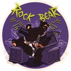 Second Gear WNC Menottees Rock Bear, Purple More