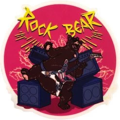 Second Gear WNC Menottees Rock Bear, Pink More