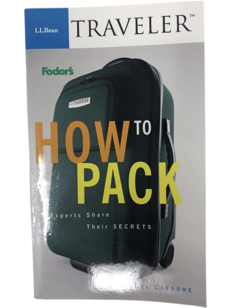 Second Gear WNC Books & Maps LL Bean Traveler Book, How To Pack
