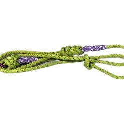 Second Gear WNC Second Ascent Studio Climbing Rope Dog Leash, Neon Yellow W/ Green/Red Accent More