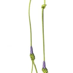 Second Gear WNC Second Ascent Studio Climbing Rope Dog Leash, Neon Yellow W/ Green/Red Accent More