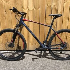 Second Gear WNC Giant Talon Hardtail Bike, Blue/Red XL Frame