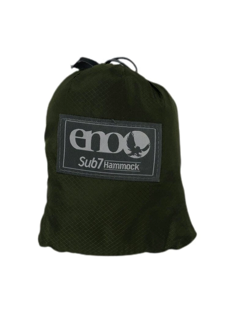 Second Gear WNC ENO Sub7 Hammock, Olive Green Camp