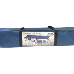 Second Gear WNC Rio Adventure XL Military Style Cot, Blue Camp