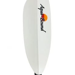 Second Gear WNC Aqua-Bound Sting Ray Hybrid Posi-Lok Four-Piece Paddle, White, 230cm