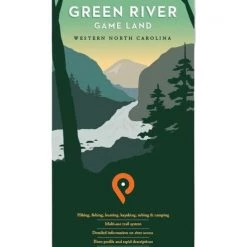 Second Gear WNC Pisgah Map Company Green River Game Land Map Books & Maps