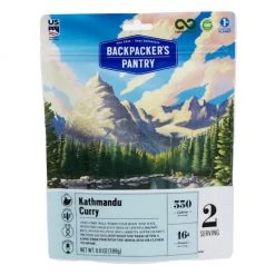 Second Gear WNC Backpacker's Pantry Katmandu Curry, 2 Servings, (VG)