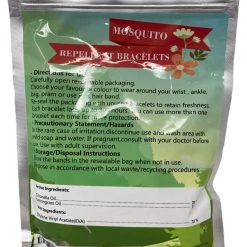 Second Gear WNC Pro-Direct Mosquito Repellent Bracelets, Multi-color,12 Pack