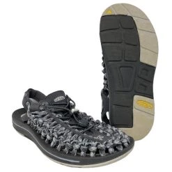 Second Gear WNC Keen Uneek Sandals, Grey, Men's 8.5