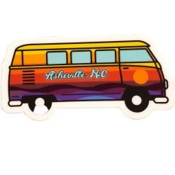 Second Gear WNC Menottees Asheville Sunset Bus More