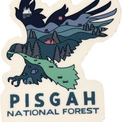 Second Gear WNC More Nature Bound Pisgah Eagle, Green/Blue