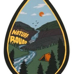 Second Gear WNC Nature Bound Rain Drop, River Valley, Brown/Blue/Green