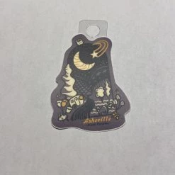 Second Gear WNC Ashville Shooting Star Night Scene (Purple) More